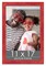 11x17 Shabby Chic Picture Frame with UV-Resistant Acrylic & Acid Free Backing, Available in 9 Finishes - Black, Blue, Brown, Green, Orange, Pink, Red, and White